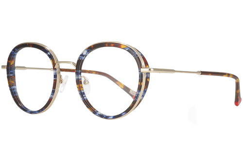 Brown &  Blue Marbled