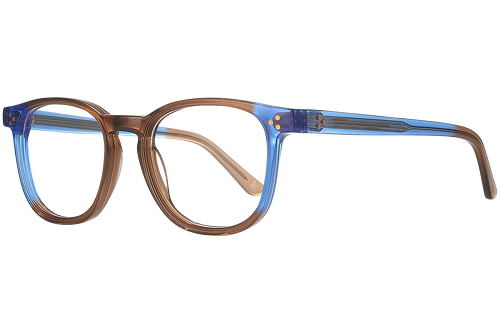 Brown & Blue
