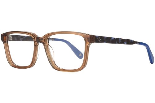 Brown & Blue Marbled