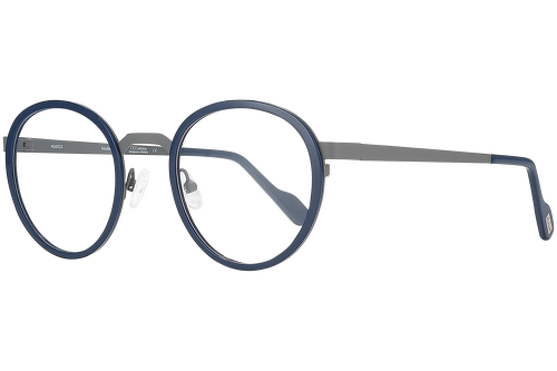 Silver & Navy Blue