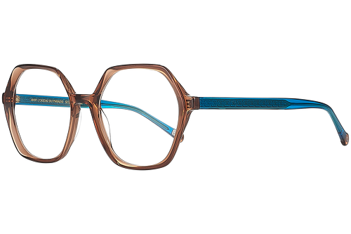 Brown & Blue