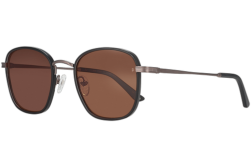 Brown & Silver
