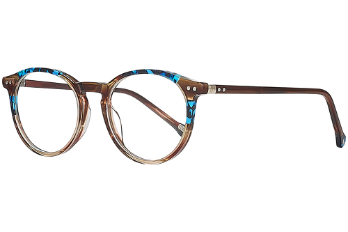 Brown & Marbled Blue