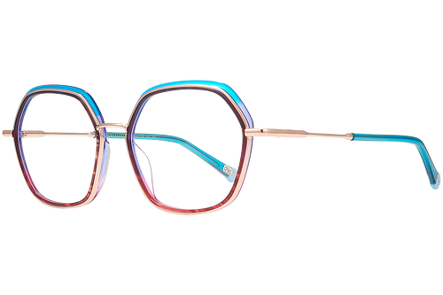 Blue & pink