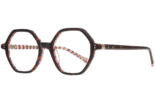 Red details & tortoise