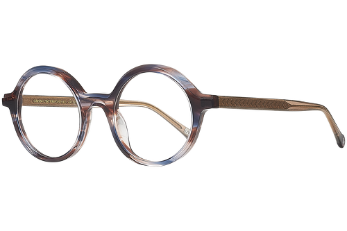 Brown &  Blue Marbled