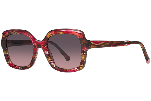 Red & Brown striped