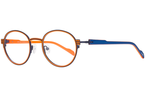 Blue & orange
