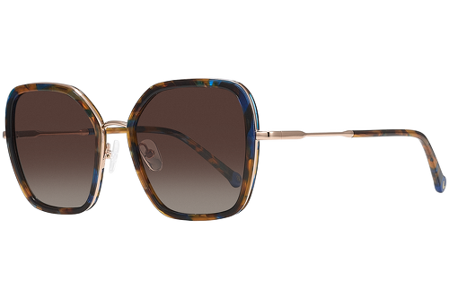 Blue & Brown Speckled