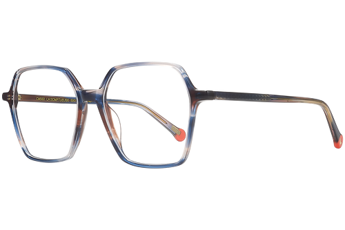Brown & Blue Marbled