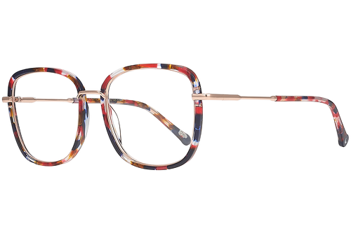 Speckled Red & Blue, and Crystal