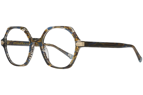 Brown &  Blue Marbled