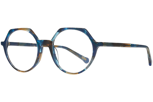 Blue & Brown Speckled