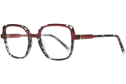 Bordeaux & Speckled Black & White