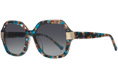 Blue & Brown Speckled