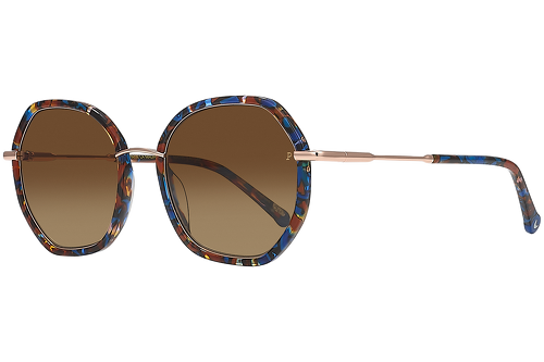 Brown &  Blue Marbled