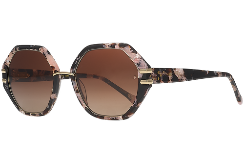 Pink & Brown Marbled