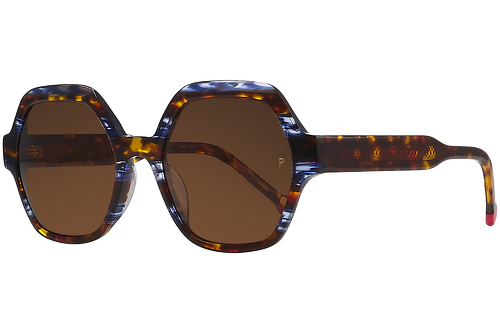 Blue & Brown