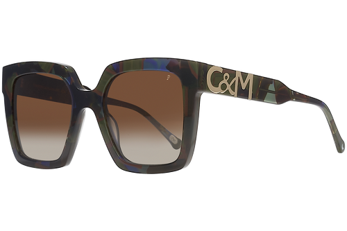 Speckled Brown, Green and Blue