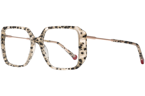 Black and white speckled