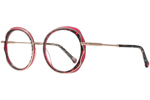 Speckled Red & Black