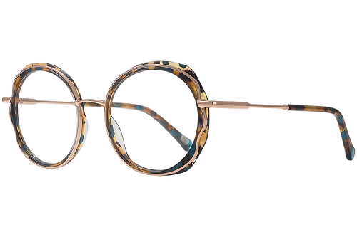 Speckled Brown & Blue