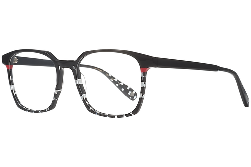 Black, Red & Crystal