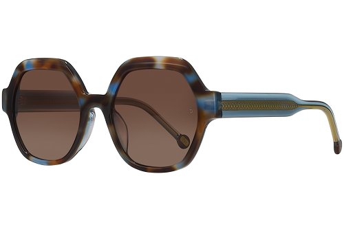 Brown &  Blue Marbled