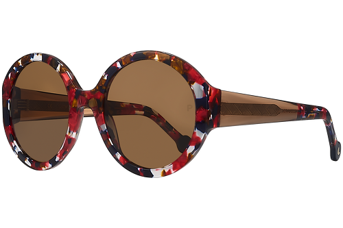 Speckled Red & Blue, and Crystal