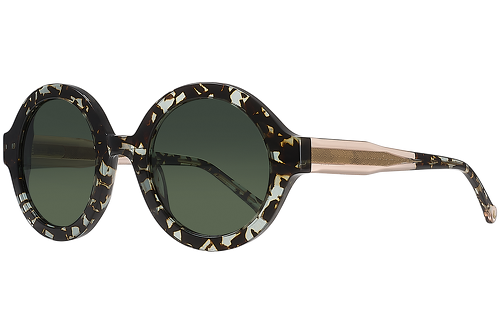 Speckled Black & Crystal