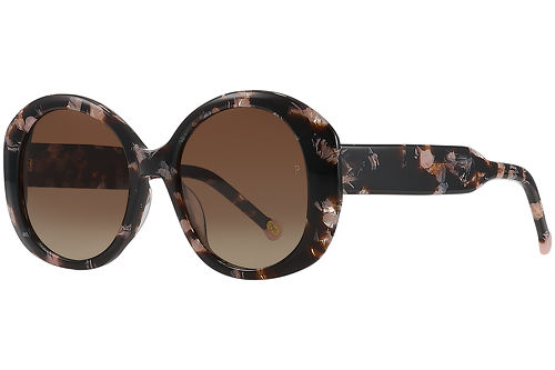 Pink & Brown Marbled