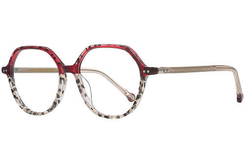 Red & Speckled Black and White
