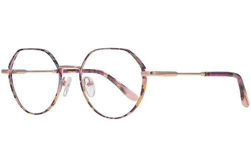 Pink & Gold Speckled