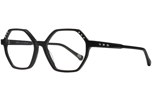 Black & Rhinestones: Frame and Face