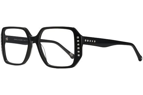 Black & Rhinestones: Frame and Face