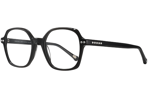 Black & Rhinestones: Frame and Face