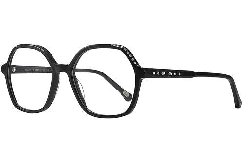 Black & Rhinestones: Frame and Face