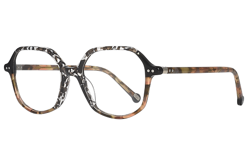 Black and white speckled