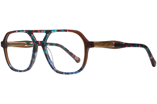 Pink & Blue Speckled
