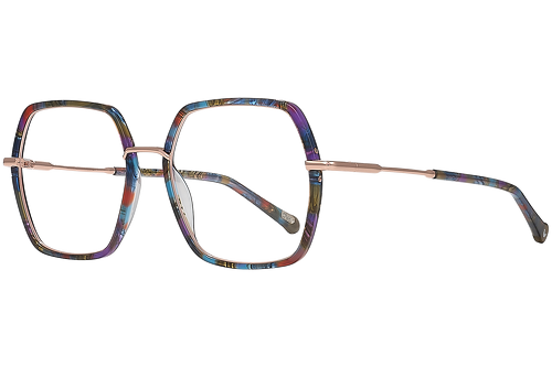 Colourful marbled