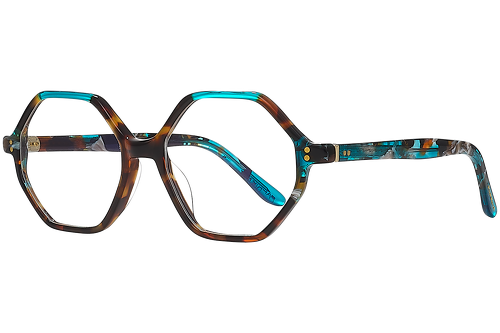 Blue & tortoise