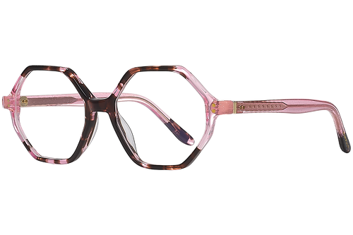 Pink & Brown Speckled