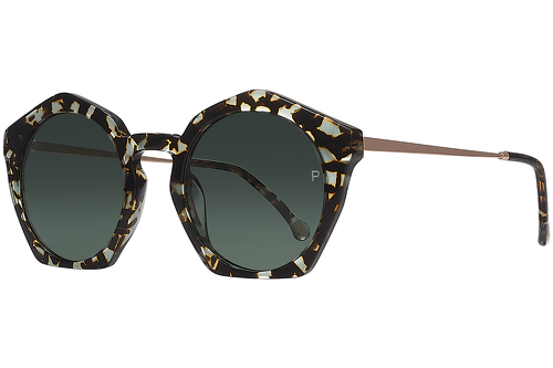 Speckled Black & Crystal