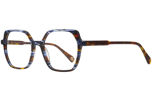Brown &  Blue Marbled
