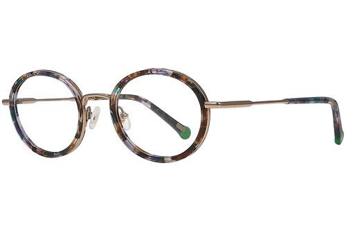 Colored speckled
