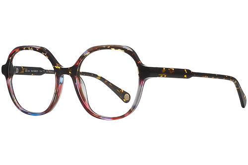 Colourful marbled