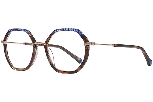 Blue & Brown
