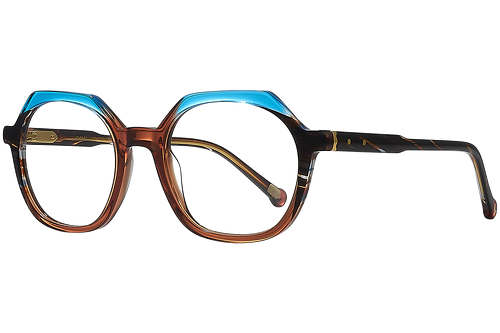 Brown & Blue