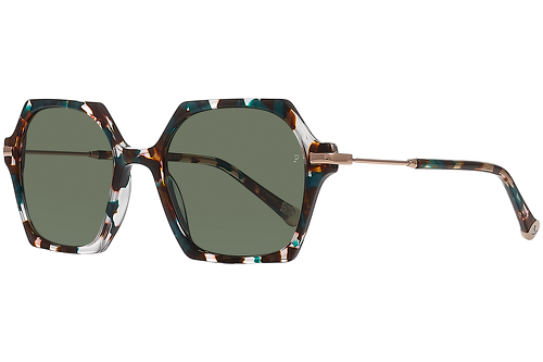 Blue & Brown Speckled