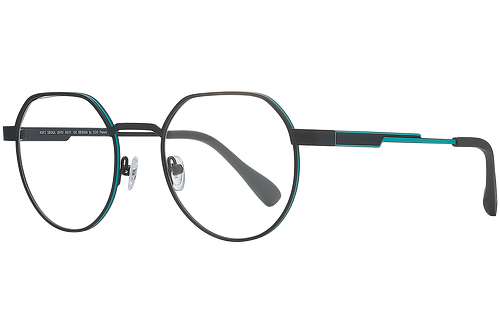 Black & Turquoise
